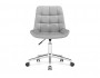 Честер светло-серый / хром Офисное кресло купить