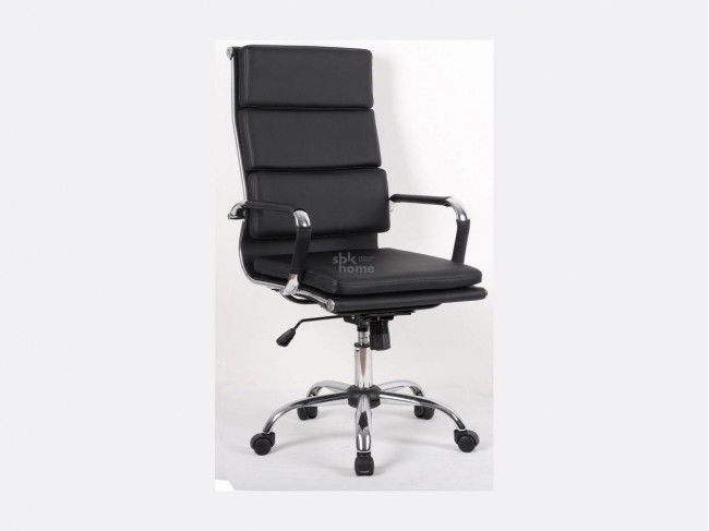 Кресло офисное вращающееся НН-6006Н (480*480*1130) Черный, 91960 фото