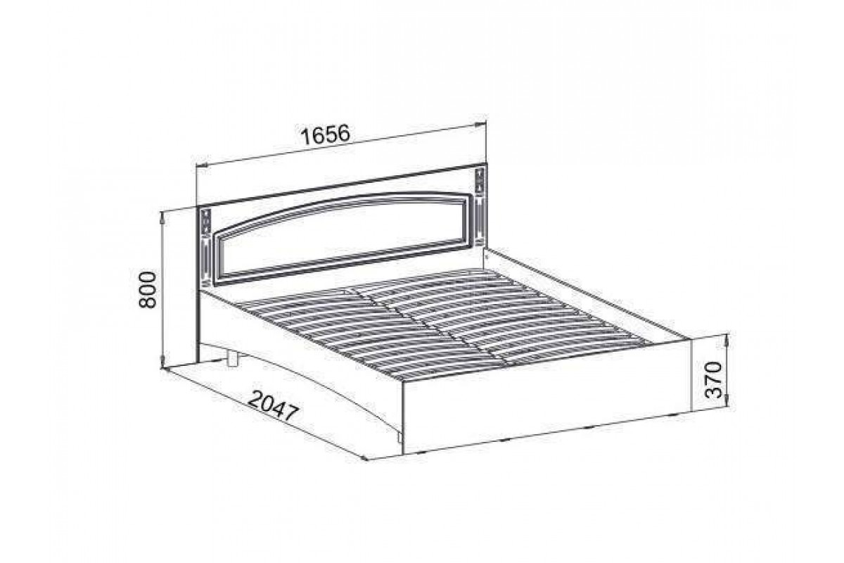 двуспальная кровать размеры 160х200