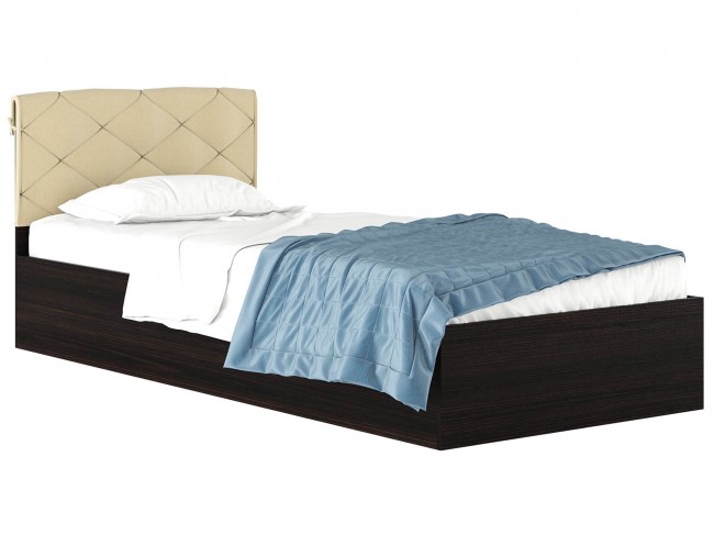 Кровать с матрасом Виктория-П (90х200) фото