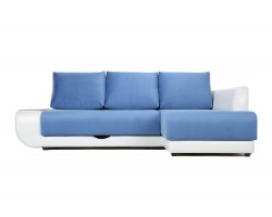 Угловой диван с независимым пружинным блоком Поло LUX НПБ (Нью-Йорк) Правый