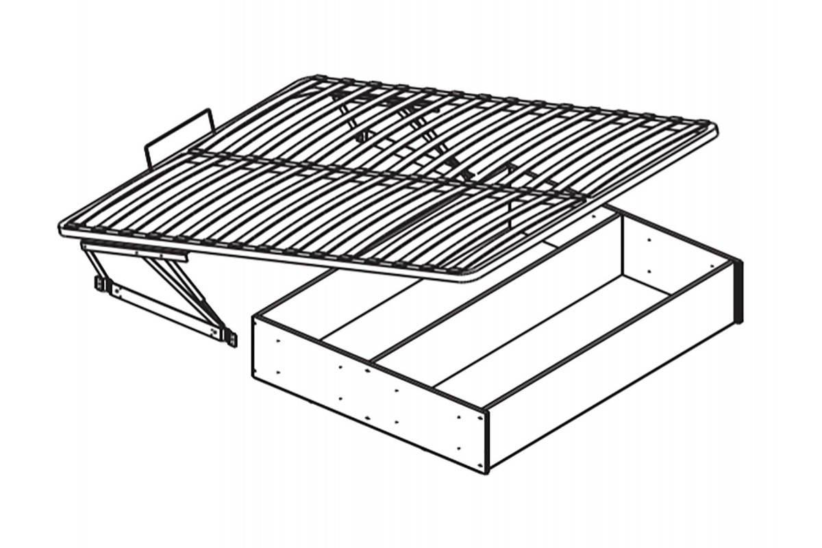 Корпус кровати РКР-1 (1,4) Ричард