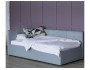Односпальная кровать-тахта Bonna 900 серая с подъемным механизмо распродажа