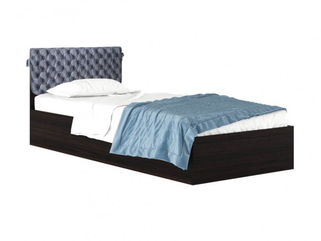 "Виктория-П" Односпальная кровать 900 венге со съемной фото