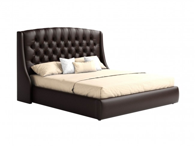 Мягкая двуспальная кровать "Стефани" 180х200 с подъемн фото