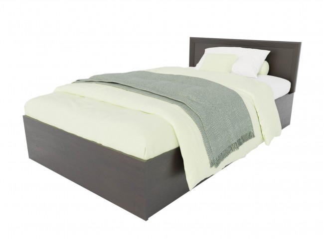 Кровать Адель 1200 с багетом и ортопедическим матрасом PROMO фото