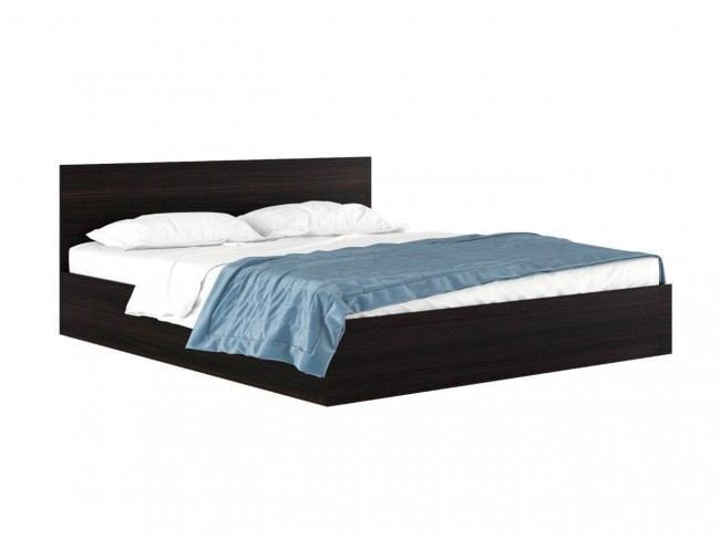 Двуспальная кровать  "Виктория" 1800 венге с матрасом  фото