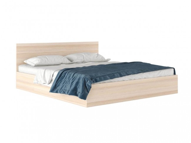 Двуспальная кровать "Виктория" 1800 дуб с матрасом ГОС фото