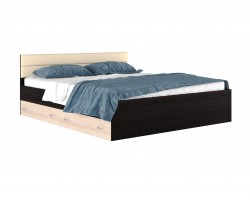 Двуспальная кровать "Виктория МБ" 1800 с изголовьем из фото