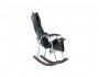 Кресло-качалка складная "Белтех", к/з черный фото