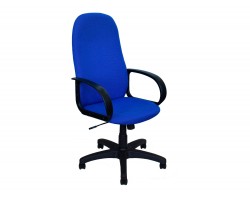 Офисное кресло Office Lab standart-1331 Ткань рогожка синяя фото