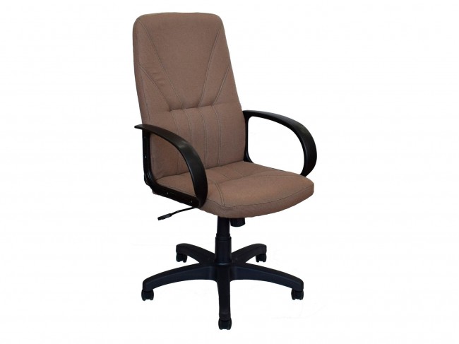 Офисное кресло Office Lab standart-1371 Т Ткань рогожка коричнев фото