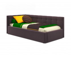 Односпальная кровать-тахта Bonna 900 шоколад с подъемным механиз фото