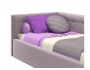 Односпальная кровать-тахта Bonna 900 лиловая с подъемным механиз распродажа