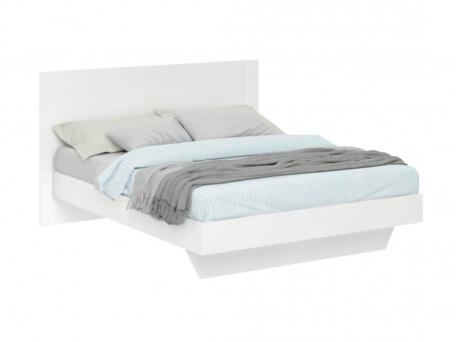 Кровать Берта 160 белая с матрасом ГОСТ фото