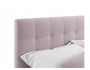Мягкая кровать Selesta 1200 лиловая с подъемным механизмом фото