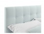 Мягкая кровать Selesta 1200 мята пастель с подъемным механизмом распродажа