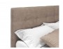 Мягкая кровать Selesta 1800 кожа латте с ортопедическим основани купить