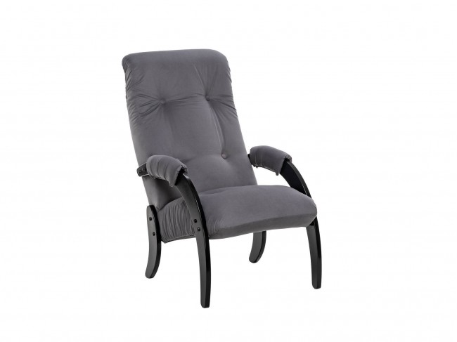 Кресло для отдыха Модель 61 Венге текстура, ткань V 32 фото