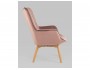 Кресло Stool Group Манго велюр розовый фото