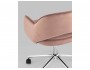 Кресло компьютерное Stool Group Кларк Велюр розовый купить