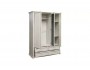 Шкаф для одежды Сохо 32.02 бетон белый/бетон патина недорого