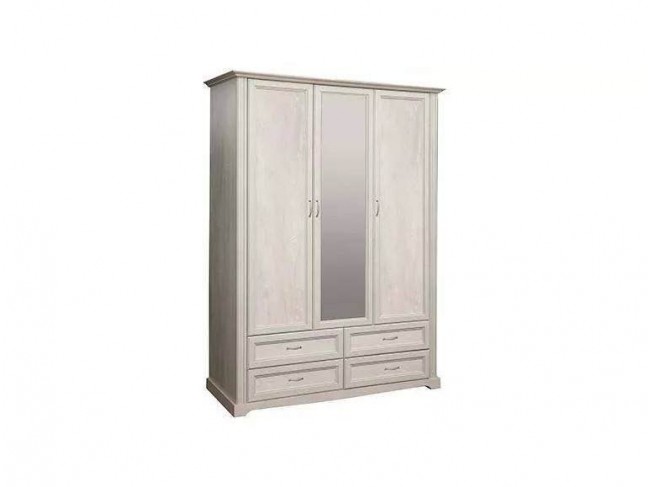 Шкаф для одежды Сохо 32.02 бетон белый/бетон патина фото