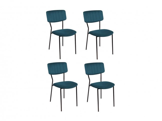 Комплект стульев Бонд, синий фото