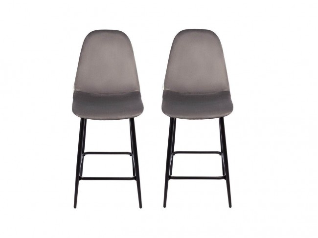 Комплект барных стульев Симпл, темно-серый фото