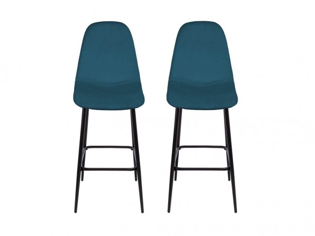 Комплект барных стульев Симпл, синий фото