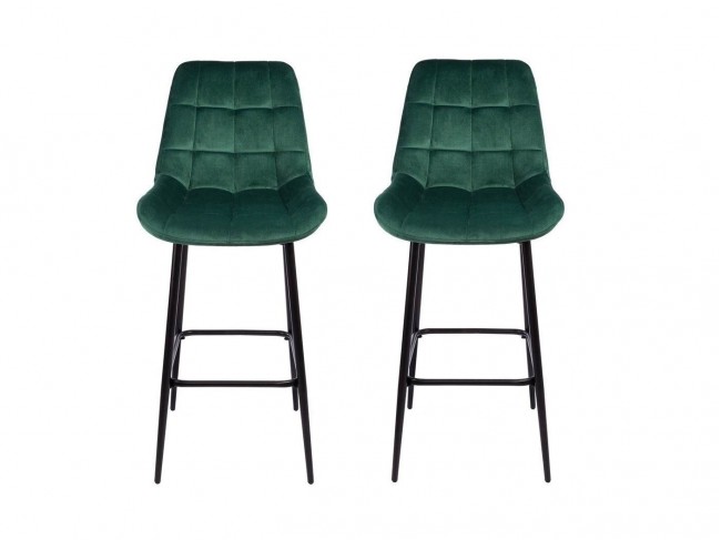 Комплект барных стульев Кукки, зеленый фото
