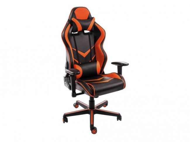 Racer черное / оранжевое Компьютерное кресло фото