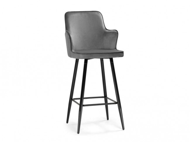 Feona dark gray Барный стул фото