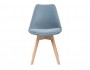 Bonuss light blue / wood Стул деревянный купить