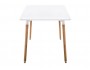 Table 120 white / wood Стол фото