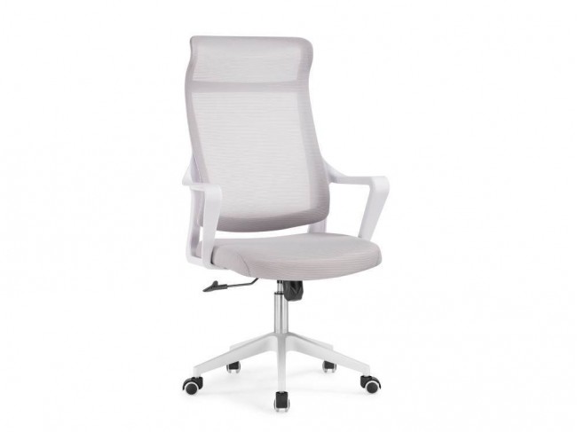 Rino light gray / white Компьютерное кресло фото