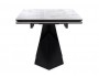 Хасселвуд 160(220)х90х77 carla larkin / черный Керамический стол недорого