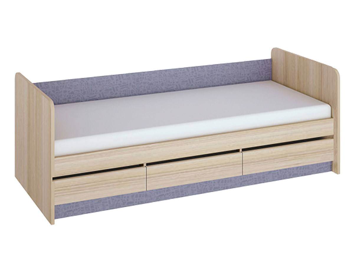 кровать детская полутороспальная с ящиками