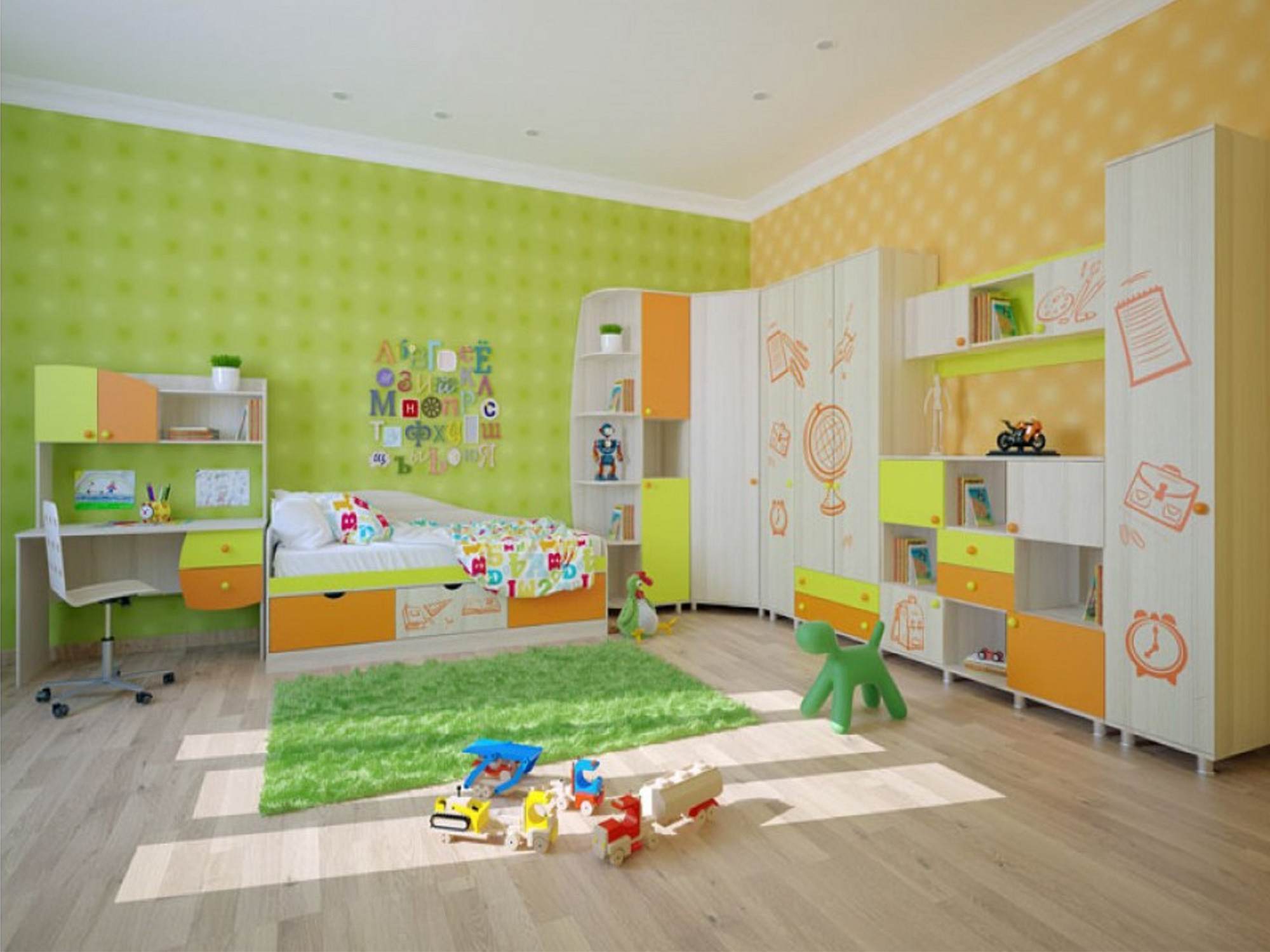 Детская аксиома. Детская мебель Почемучка. Юниор-2 Немо стенка. Мебель в детскую комнату. Детские комнаты мебель.